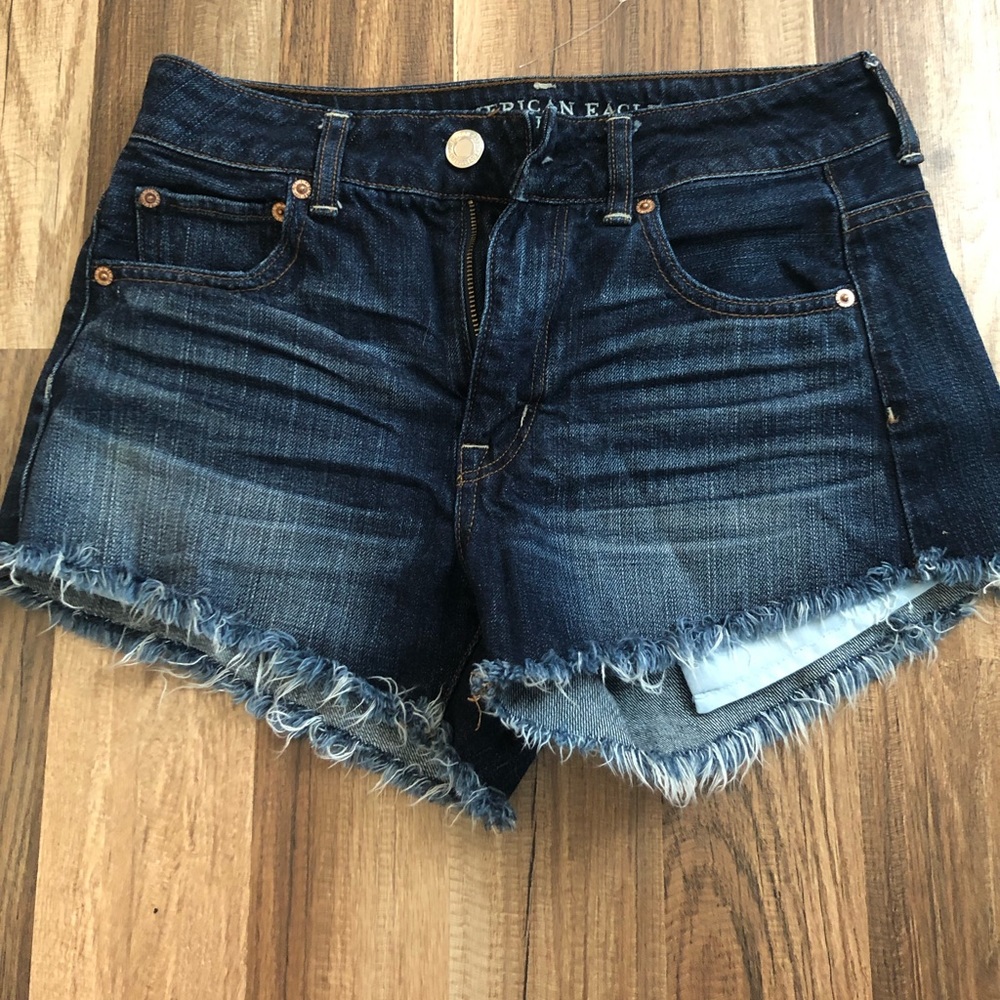 American Eagle High Rise Festival Shorts